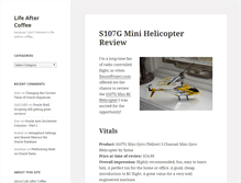 Tablet Screenshot of lifeaftercoffee.com